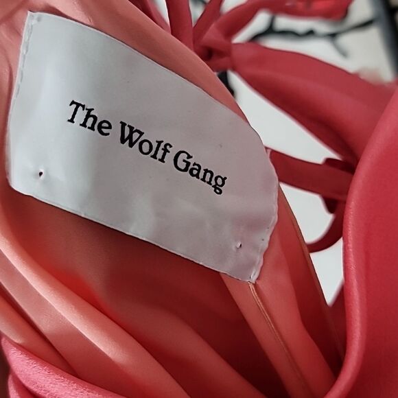 The Wolf Gang NWT Las Lolas Maxi Dress - Coral - Picture 7 of 10